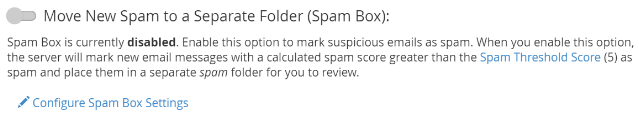 Move spam